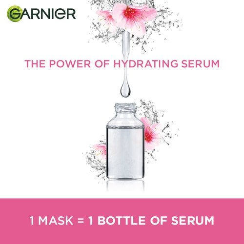 Sakura glow serum mask